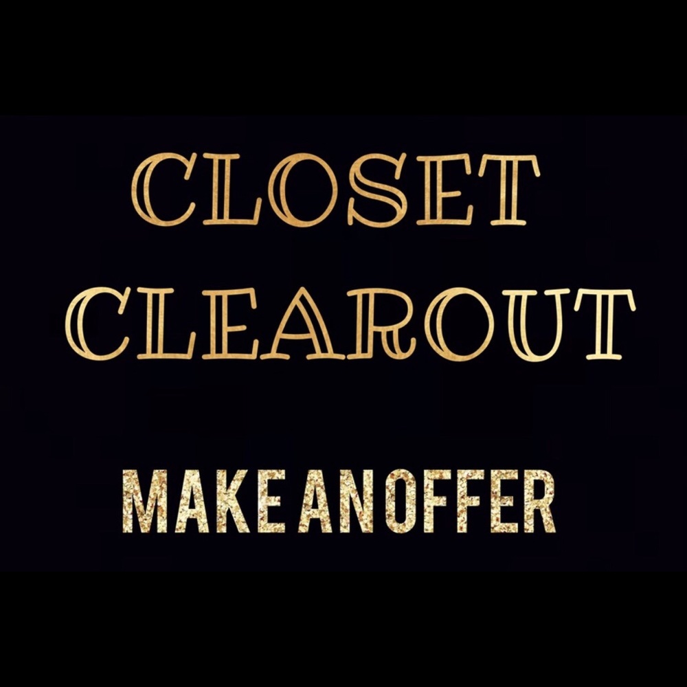 MAKE BEST OFFER ON ITEMS!! EVERYTHING MUST GO!!